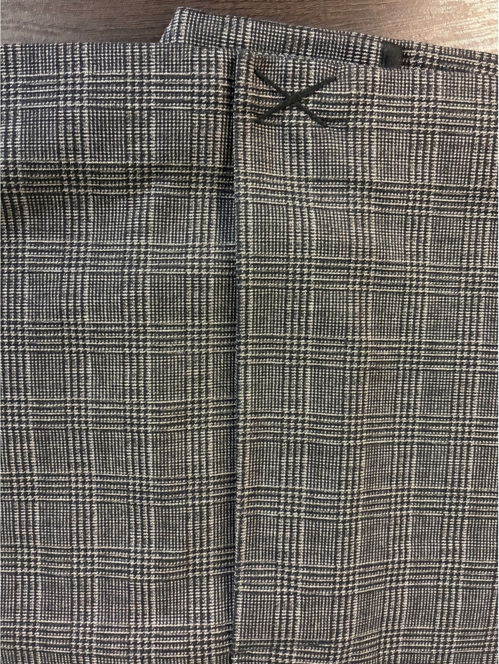 Adrianna Papell Women’s Medium Plaid Longline Blazer M Gray Office Siren - Picture 14 of 14